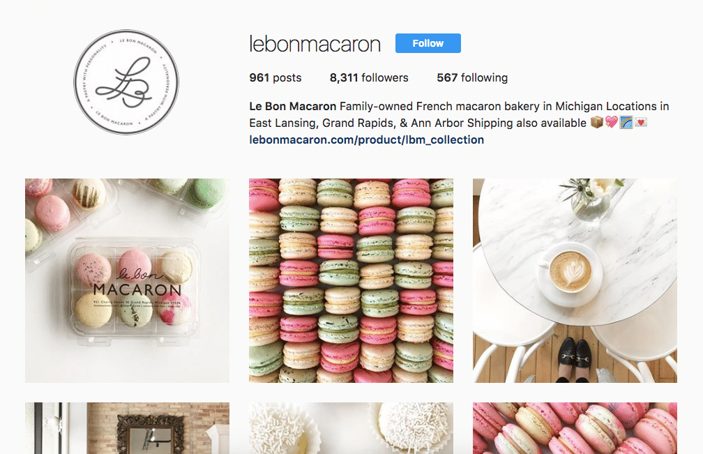 Le Bon Macaron Instagram